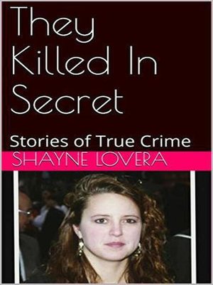 cover image of They Killed In Secret